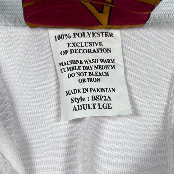 All Star Baseball Pants White BSP2A Size Large Ankle Length Elastic Cuff 30 x 27 - Picture 3 of 11